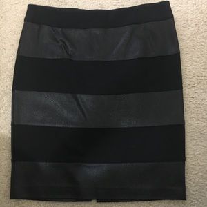 Thailan Black Pencil Skirt